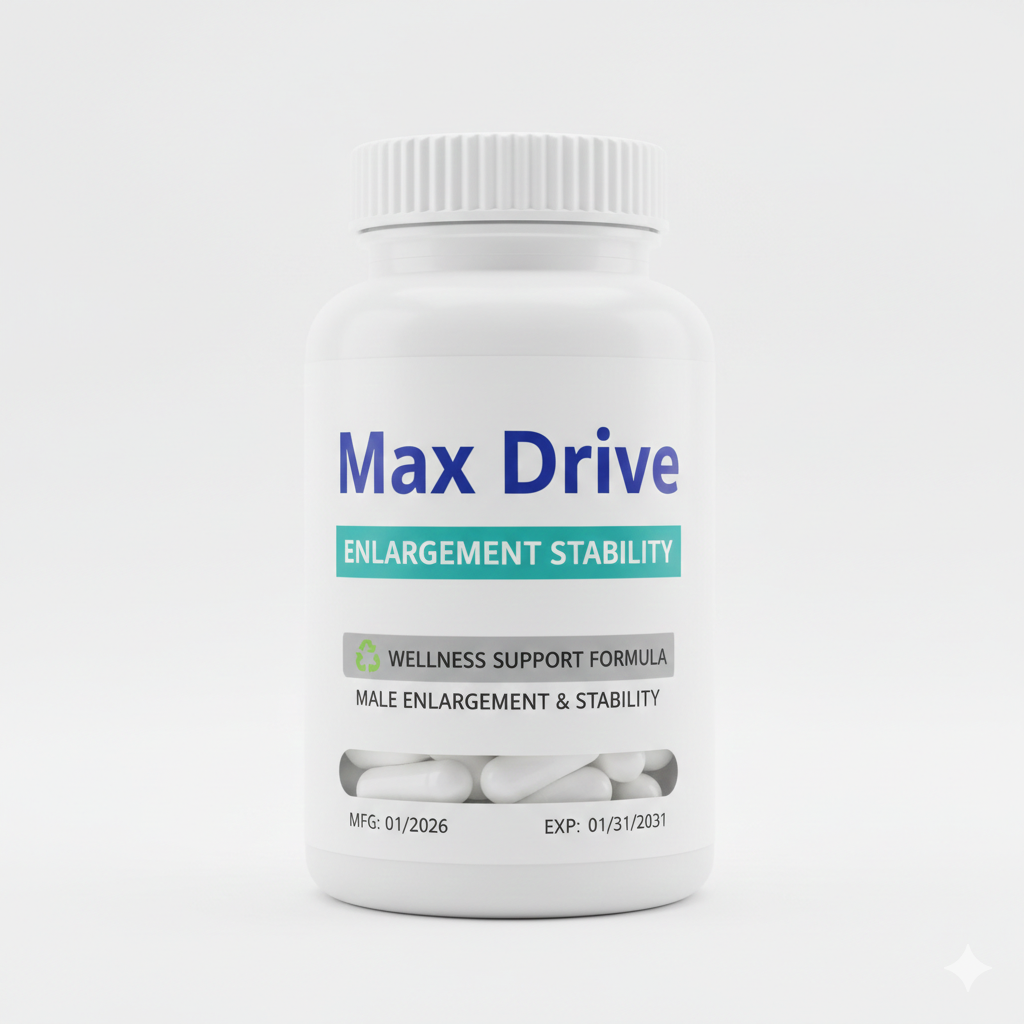 Max Drive - Kapsułki dla męskiej witalności